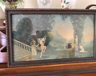 Atkins framed picture.