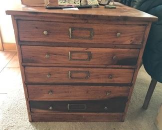 This is a wonderful jewelers cabinet.