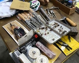 Set of Chisels, Soldering Irons, Wood Burning Irons