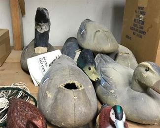 Decoys...some in better shape than others