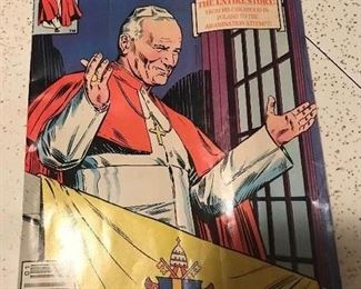 Pope John Paul Marvel Book