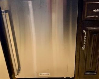 KitchenAid Stainless Under Counter Refrigerator