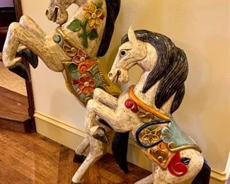 Hand Carved & Painted Horses