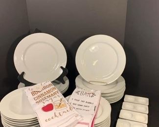 Pottery Barn Great White Dishes  https://ctbids.com/#!/description/share/312820