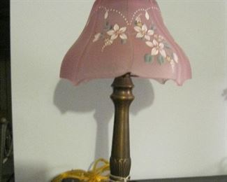 Fenton Pale Purple Lamp