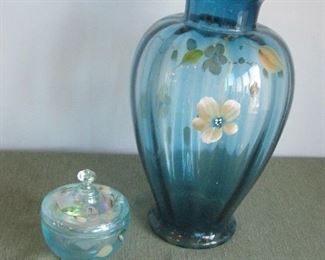 Fenton Blue Floral