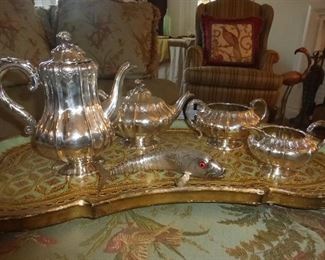Antique Sterling Silver Tea Set