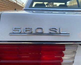 '88 Mercedes Benz 560 SL 
