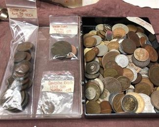 Foreign estate coins