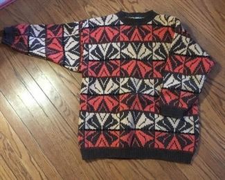 Benetton Sweater. MANY VINTAGE SWEATERS available.