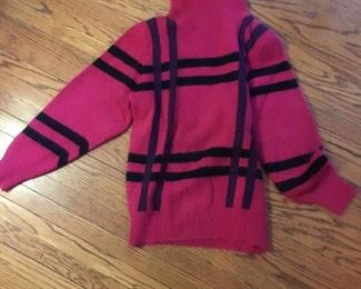 Angora/Cashmere sweater vintage turtleneck