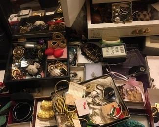 Vintage costume jewelry