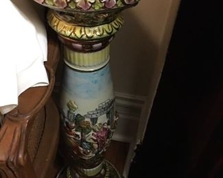 2 of 2 Capodimonte pedestal base