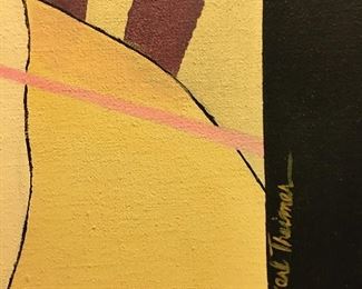 Karl Theimer 80's oil