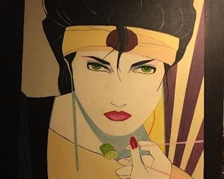 Karl Theimer artwork OIL.  Exquisitely done. 