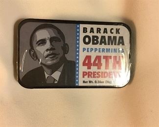 Unopened pack of Peppermints Obama style.