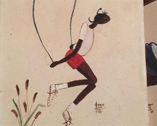 Annie Lee oil on canvas. 10x8 approximately. 