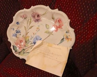 Hand Painted Majolica Coloring 1840-1850
