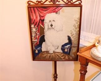 Dog Portrait and Stand