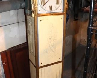 Quality, Deco-style Grandfather Clock