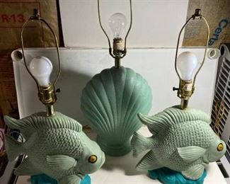 Fish And Shell Lamps https://ctbids.com/#!/description/share/313337