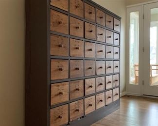 Antique 36 Drawer Chest from the Postal Service