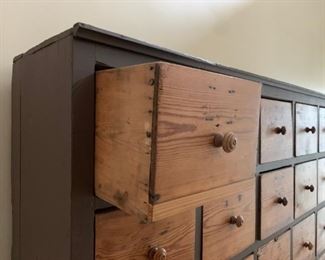 Antique 36 Drawer Chest from the Postal Service