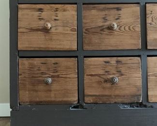 Antique 36 Drawer Chest from the Postal Service