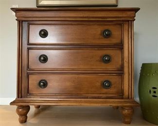 Three Drawer Chest, Garden Stool,