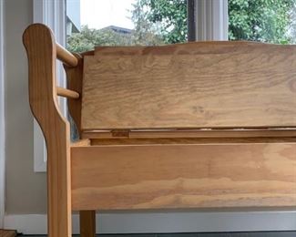Bench with Storage