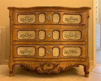 French Country Style Commode From Baker Furniture