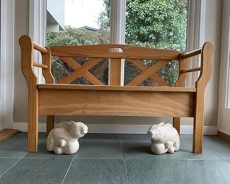 Bench with Storage