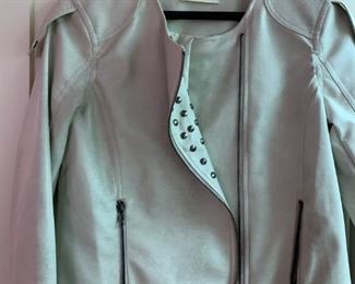 Rhyme and Echo Leather Jacket