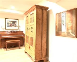 Celeste Maia, Spanish (born 1942), English Country Armoire