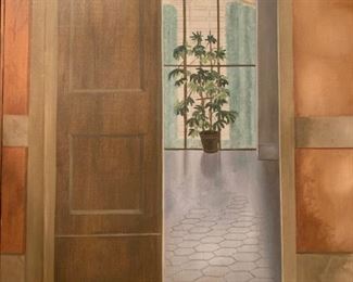 Celeste Maia, Spanish (born 1942), English Country Armoire