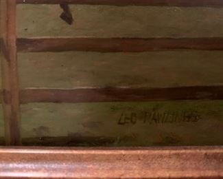 Hunting Scene, Leo Rawlings, British (1918-1990)