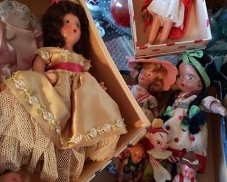 Vintage Dolls in Boxes