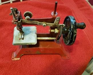 Mechanical Sewing Machine-Toy or ?