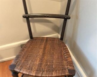 Pr. of Vintage primitive chairs