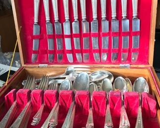 Large set of Sterling  over 100 pc's pieces