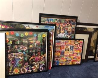 Framed puzzles 