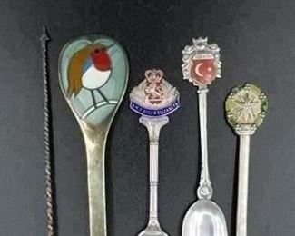 Various Sterling Spoons
