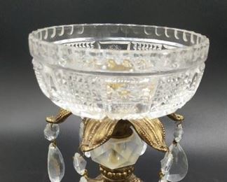 Ornate pedestal bowl