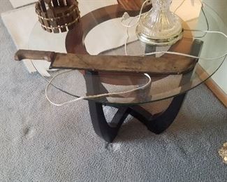 modern table .machete and more