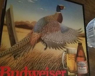 lighted beer sign