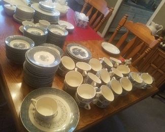 more Currier and Ives dishes