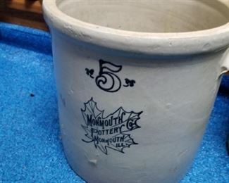 Monmouth pottery company churn 