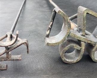 Historical Branding Irons. The Jefferson County Historical Centennial Bicentennial Commission Brand, designed by owner's daughter, Jefferson County, Colorado. https://ctbids.com/#!/description/share/314381