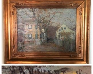 Harry Aiken Vincent (Chicago, IL)- Oil on canvas - (23.5" X 17.5"H)