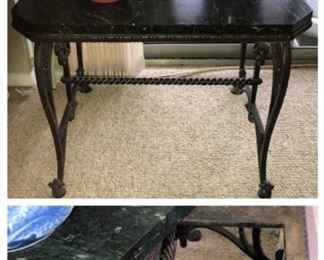 marble top